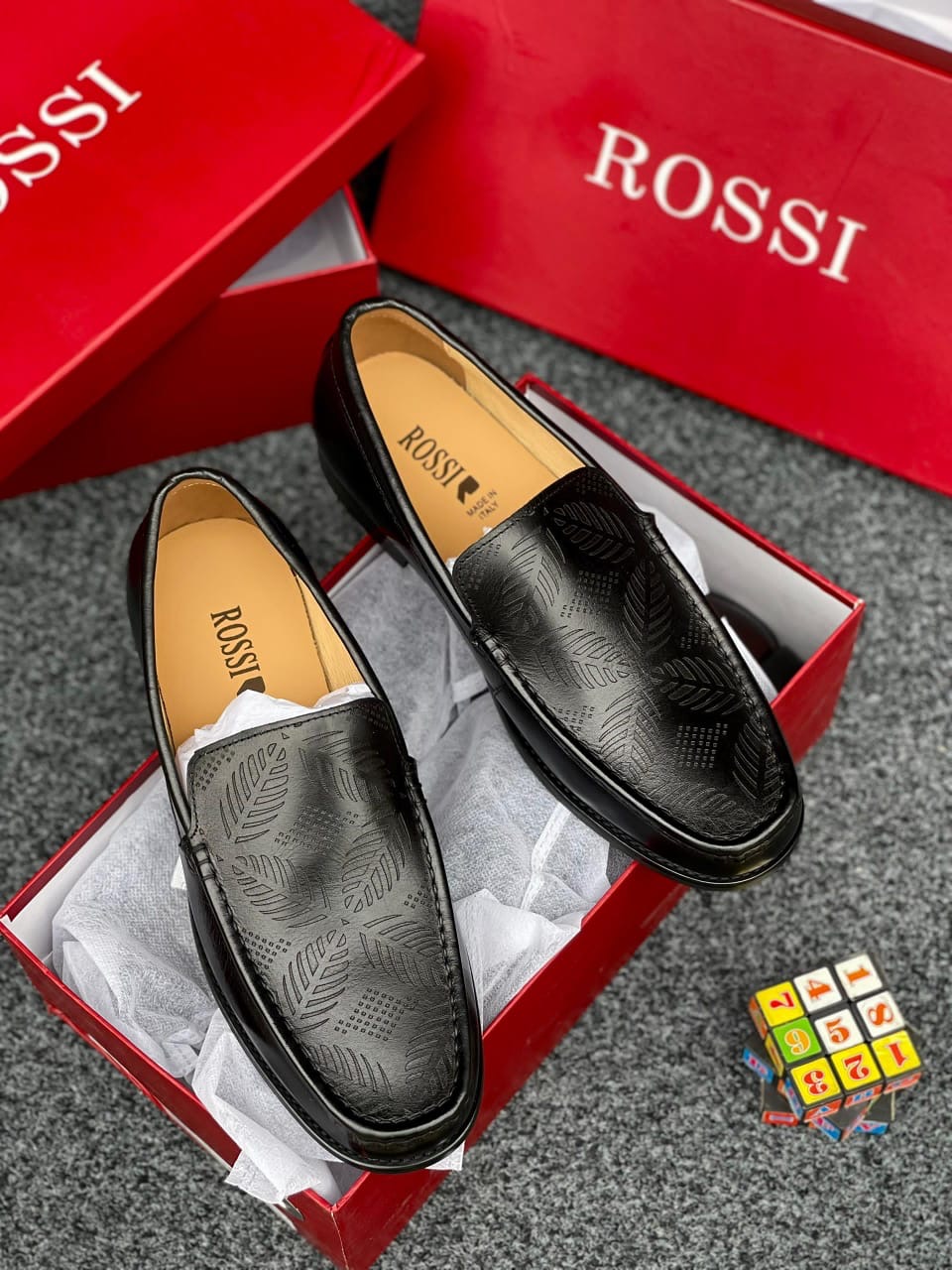 ROSSI Leather loafers 
