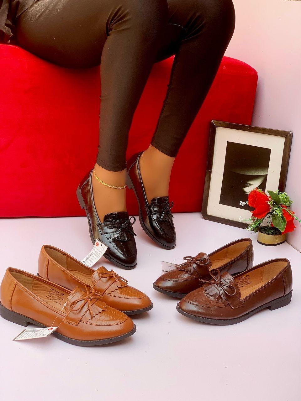 Boss lady leather shoes 