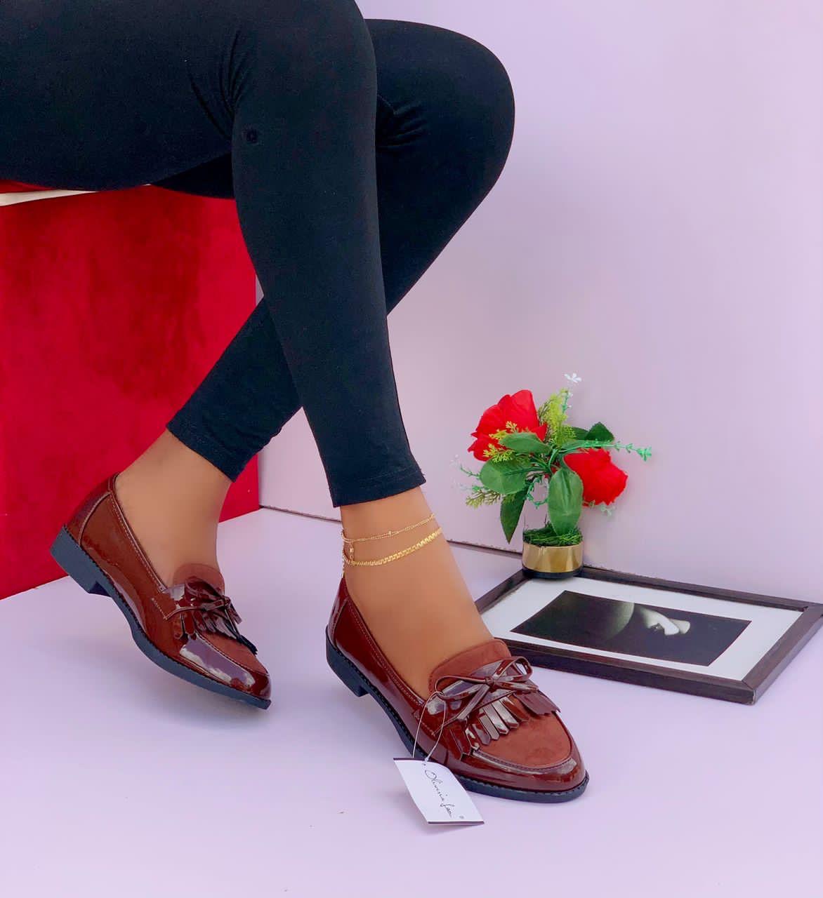 Boss lady leather shoes 