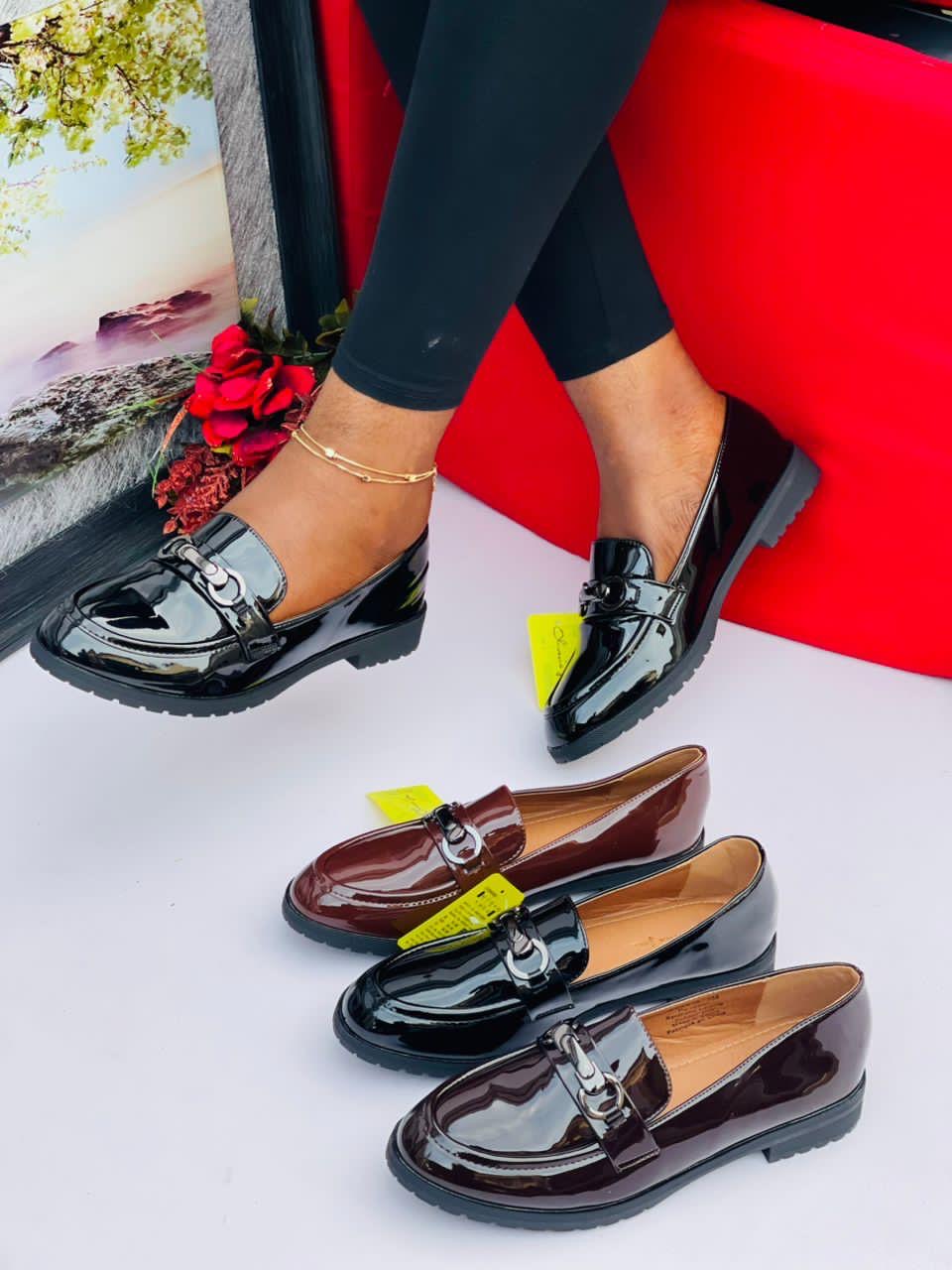 Boss lady leather shoes 